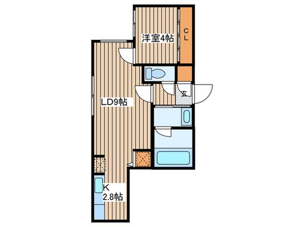 ARISTO北7条の物件間取画像